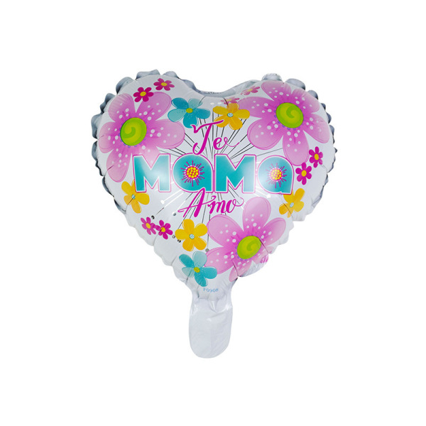 Inflatable balloon for mother's day heart shaped
