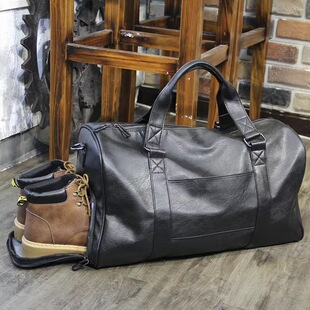Travel bag, handheld fashionable leather sports sports bag 4