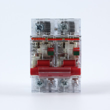 透明DZ47断路器nc漏电大功率D型2P/4P100A空气开关带漏电保护