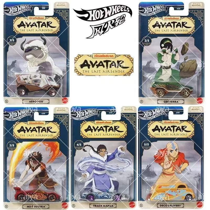 New Hot Wheels High Power Avatar Appa Collaboration Alloy Car Model Gdg83