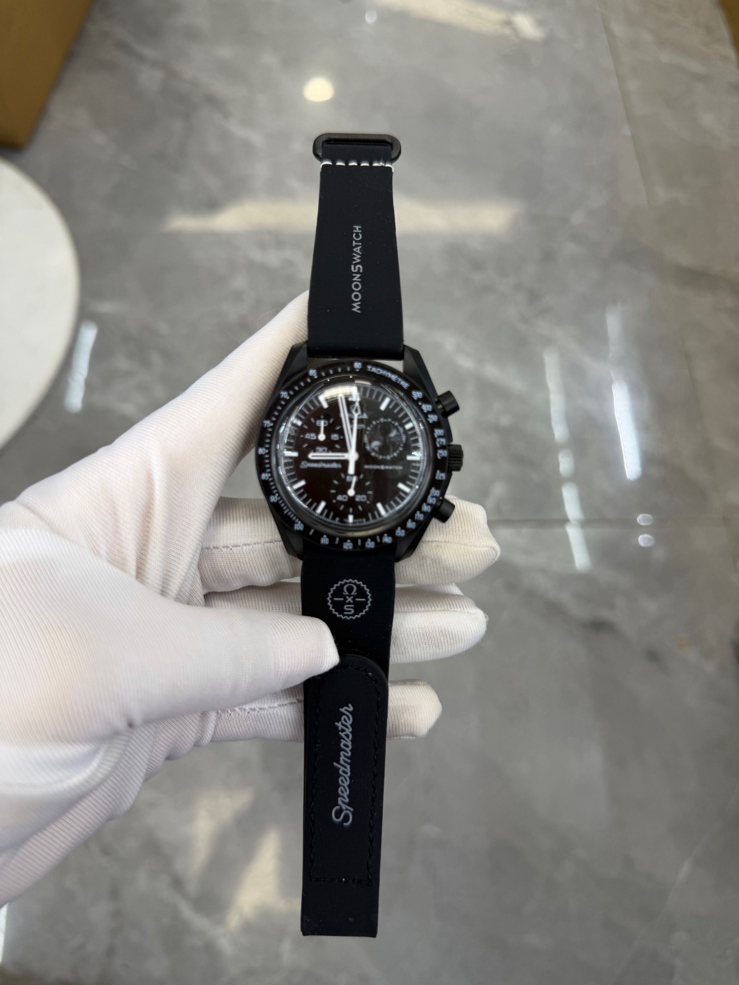 Reloj Cronógrafo de Cuarzo de Seis Agujas de Plástico y Cristal de Zafiro, Impermeable con Luz Nocturna image 17
