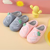 Demi-season children's cartoon non-slip keep warm slippers indoor, suitable for teen