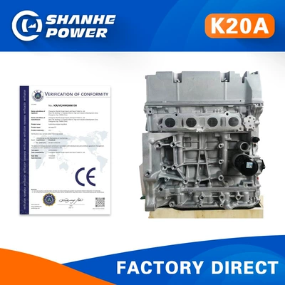 2.0L Engine Assembly K20A Is Suitable for Acura Csx, Integra, Honda Accord, Civic, Cr-V