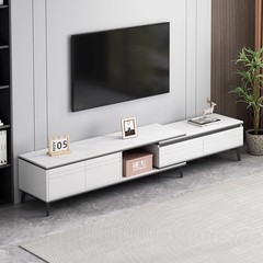 伸縮して床につくテレビの棚の家庭用2025新型の収納物の一体の現代の簡単なお茶のいくつかのテレビの棚の組