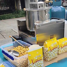 爆米花机器台式水果味爆米花机燃气小型炸米花机摆摊