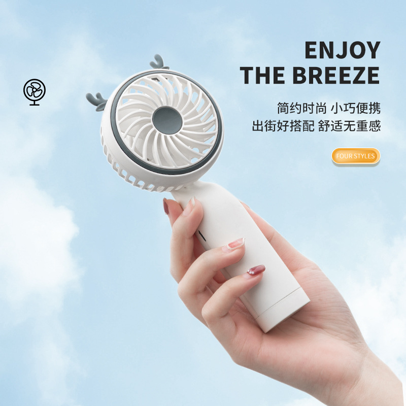 2021 new cartoon handheld fan portable p...