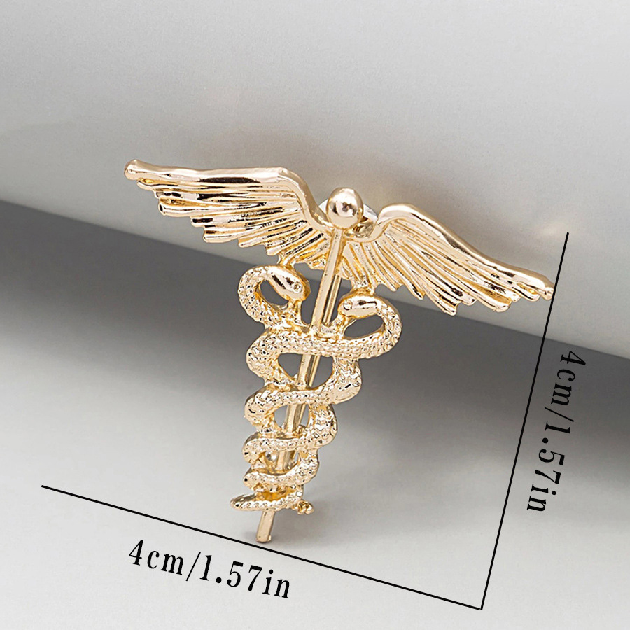 Vintage Wings Scepter Brooch For Men Stylish Suit Lapel Pin Badge_voghion.com
