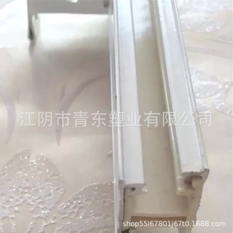 铝合金消音直弯轨道 可折弯静音轨道