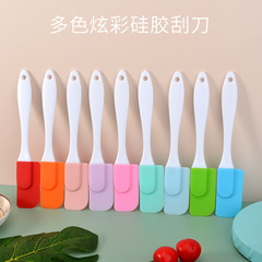 FDA Silicone Scraper, Detachable Split Small Cupcake Spatula, Butter Knife, High-Temperature Resistant Baking Tool