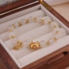 S397 white bead bracelet