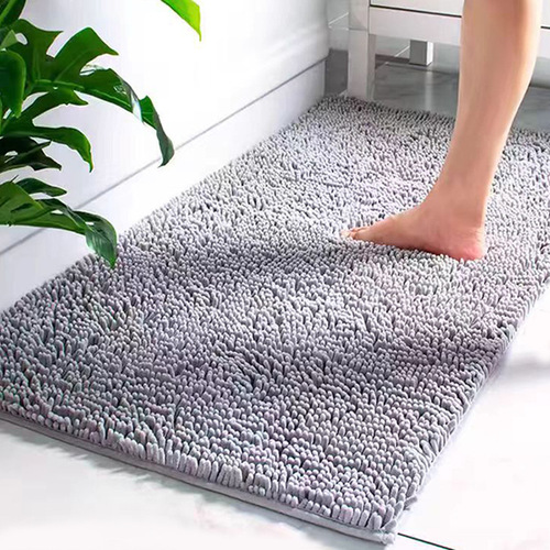 Chenille floor mat living room bedroom bay window carpet kitchen door mat bathroom absorbent anti-slip floor mat factory wholesale