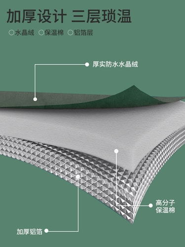 Wholesale winter insulation vegetable cover, fuzzy rectangular dining table cover, foldable, dustproof, household leftover cover, food cover