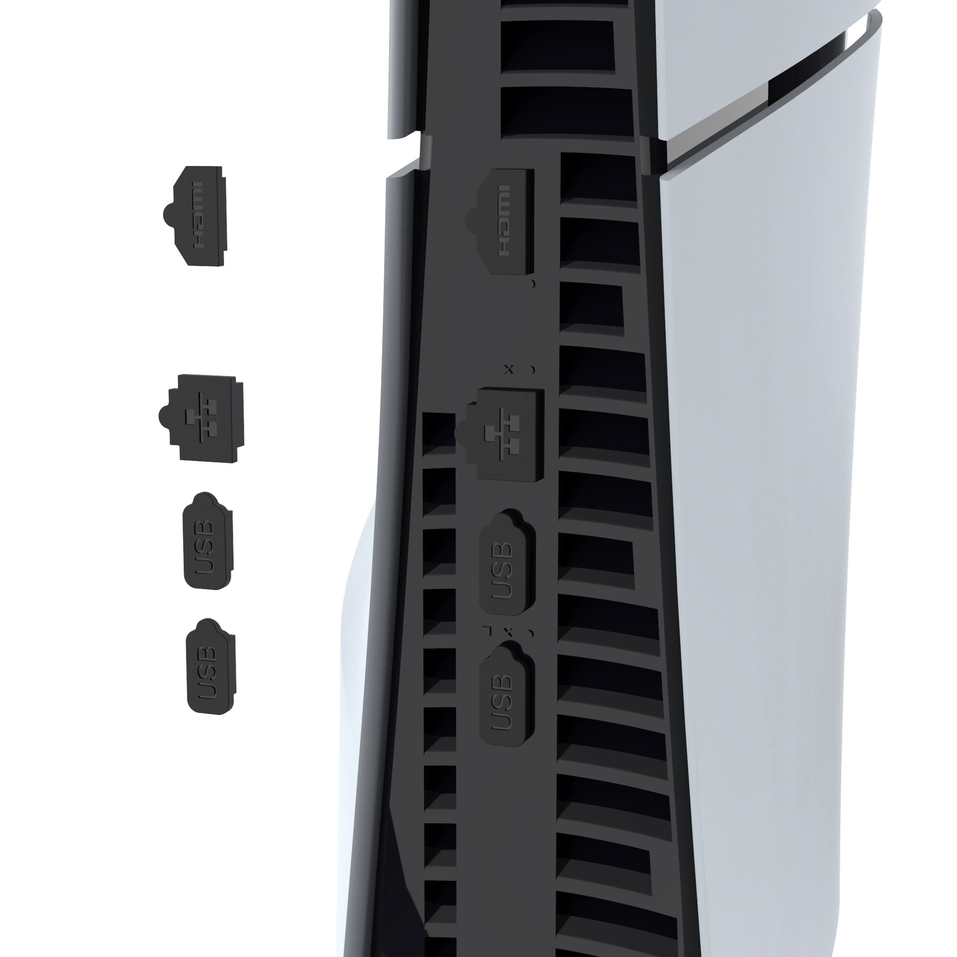 [PS5 Slim主机防尘网PS5Slim光驱版数字版通用防尘保护塞PG-P5S012]