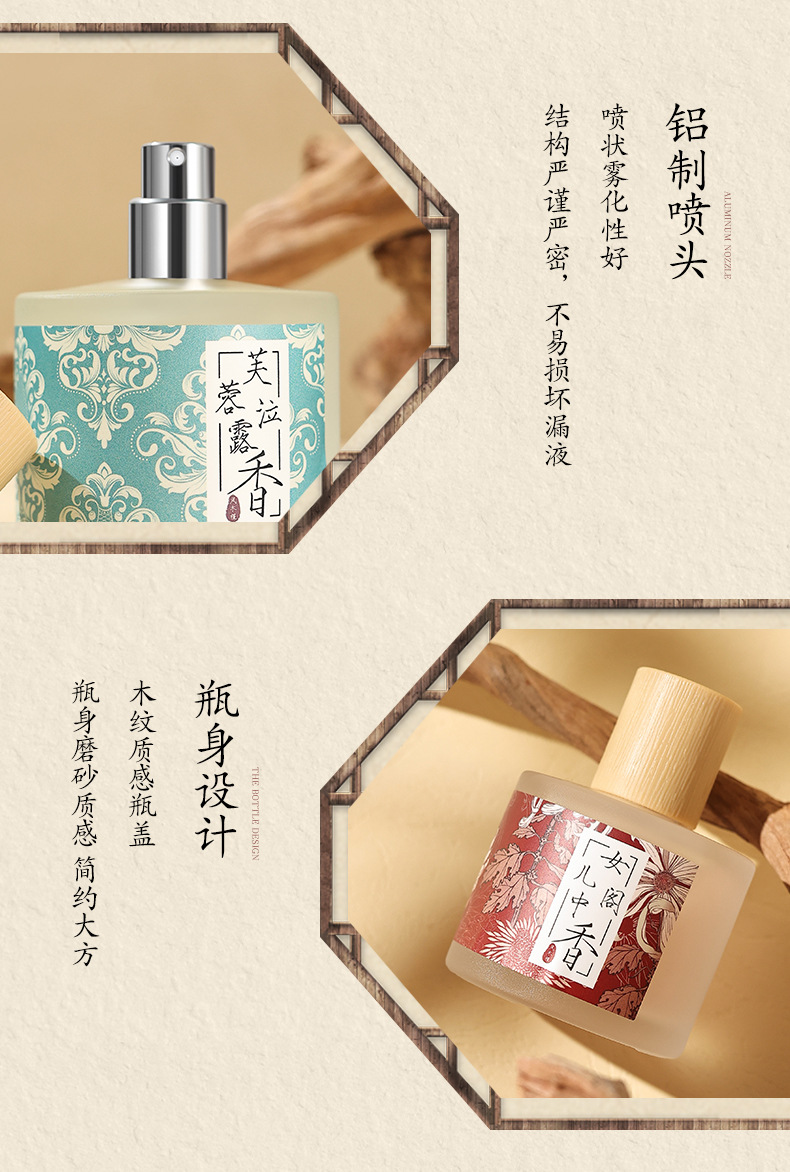 Xiaocheng Yixiang's new national trend ancient-style women's perfume, student long-lasting light fragrance, Douyin bestseller men's perfume wholesale undefined