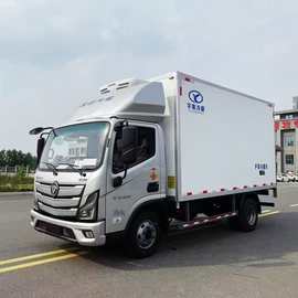 福田欧马可2米3宽体冷藏车 4米2冻货配送  冷藏车配置图片