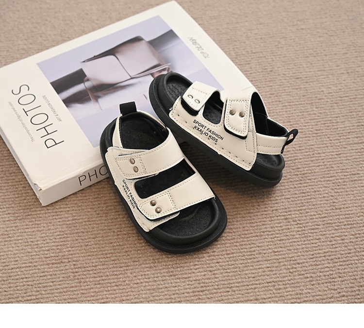 Boys Sandals Soft Soled Summer Beach Shoes For Kids And Students_voghion.com