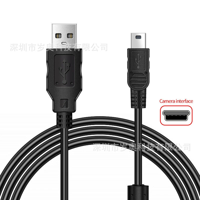 [Для кабеля для Canon DSLR IFC 400PCU USB2.0 T-образный разъем 5-контакт с магнитным кольцом, наличие на складе]