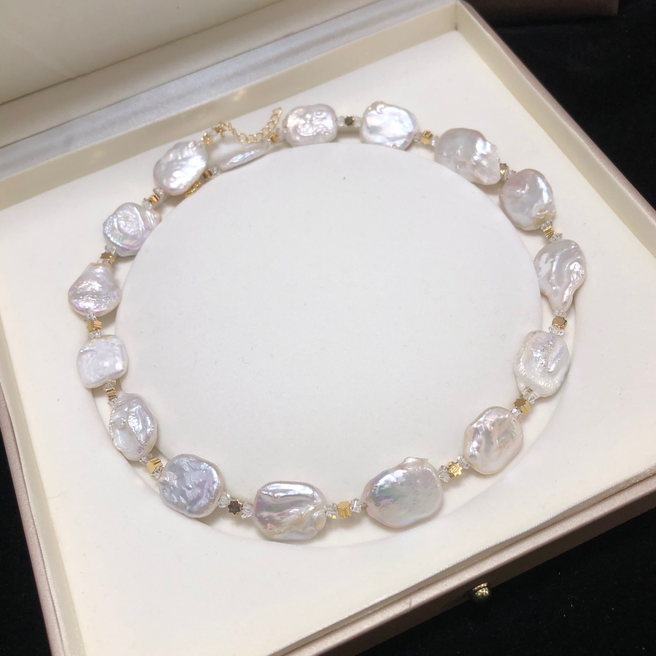 1 Piece Quantity Freshwater Pearl Simple Style Classic Style Solid Color Necklace
