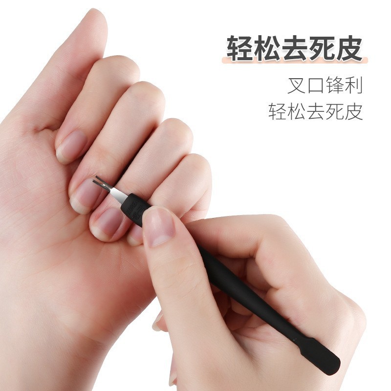 Exfoliating medical manicure tools set for manicure stainless steel