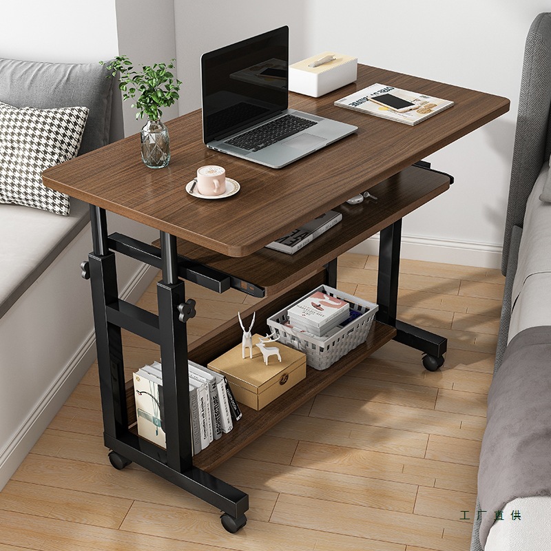 Bedside Table Movable Adjustable Desk Bedroom Home Student Dormitory Lazy Desktop Computer Table Office Workbench