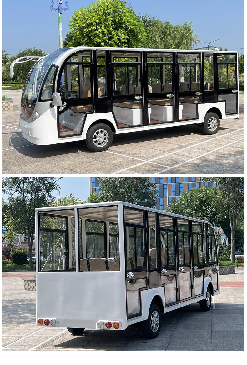 Electric sightseeing vehicle, shuttle vehicle for real estate viewing, scenic area tour vehicle, park and farm electric sightseeing vehicle
