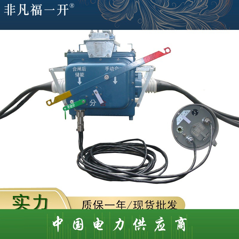 FZW28F-12/T630户外分界智能真空断路器10KV高压电动负荷杆上开关