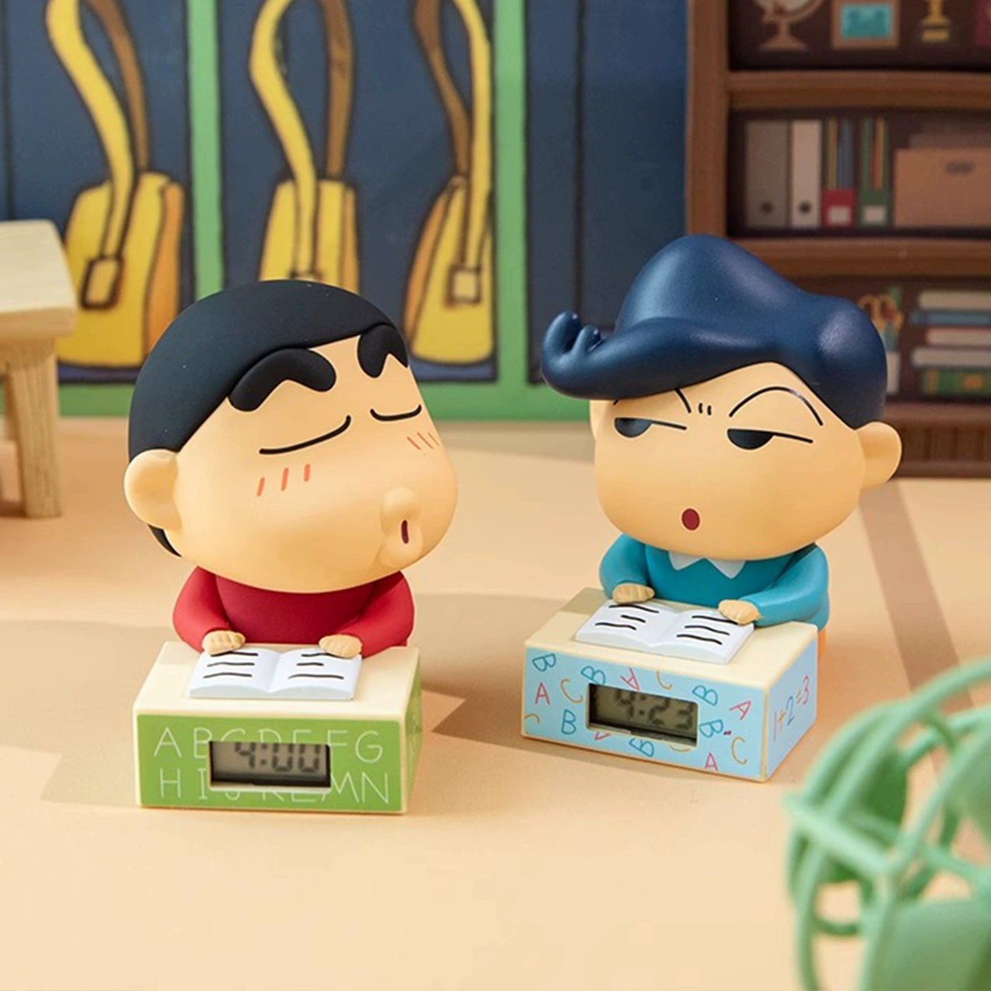 Настоящий кран-рисунок Шиннатсу Кабу мини-будильник Blind Box пшеничный и ко-брендовый часы модный декоративный элемент подарок студенту