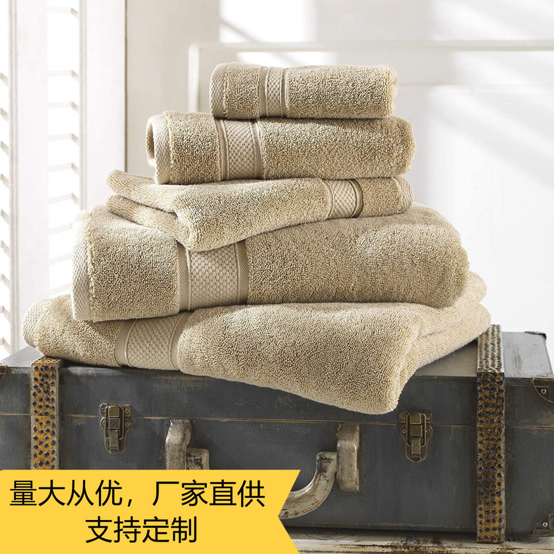 Cotton High-End Hotel Satin Face Towel Bath Towel Spa Club Towel Set Custom Satin Embroidery Supports Export Cotton High-End Hotel Satin Face Towel Bath Towel Spa Club Towel Set Custom Satin Embroidery Supports Export