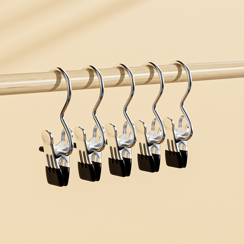 3-word clip multi-functional hook clip single hook pants clip drying clip socks clip stainless steel household seamless clip hanger 3-word clip multi-functional hook clip single hook pants clip drying clip socks clip stainless steel household seamless clip hanger