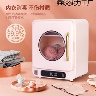 Small Underwear Sterilizer Drying and Disinfection Two-In-One Uv Disinfection Box Underwear Disinfection Cabinet for Home Use