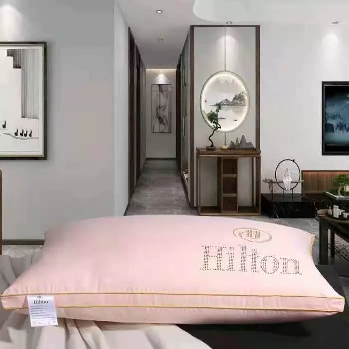 Пухлая подушка core Student single pillow heart пятизвездочный отель Hilton hotel model pillow производители точечных подушек оптом