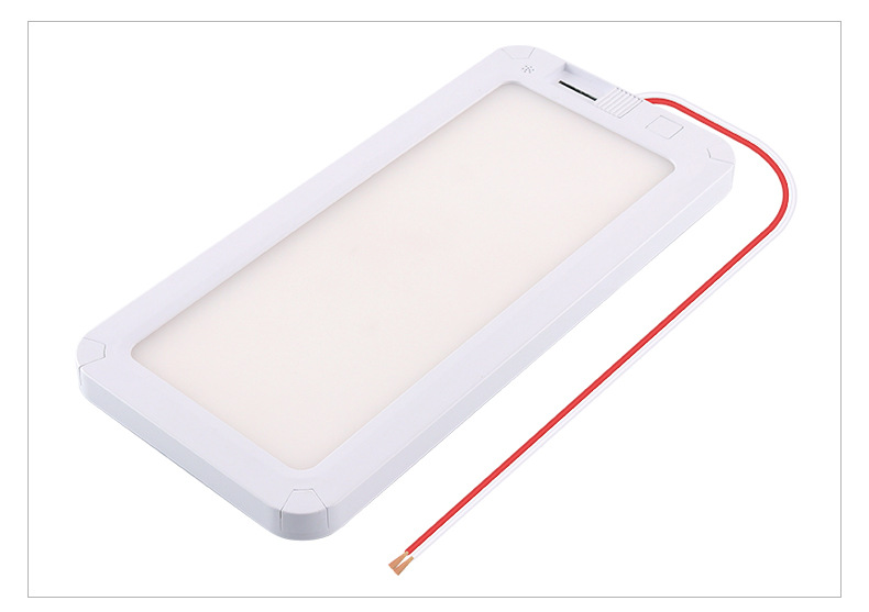 Cross-border new RV lights stepless dimming eye protection soft light reading lights three-color warm car lights car ceiling lights