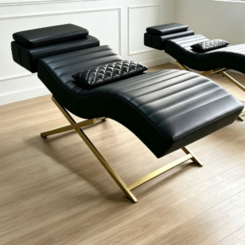 La cama de masaje Spa especial para el Salón de belleza de la cama de belleza, la cama de pestañas bordadas profesionales en forma de s, puede levantar y bajar la cama de pestañas de belleza. image 5