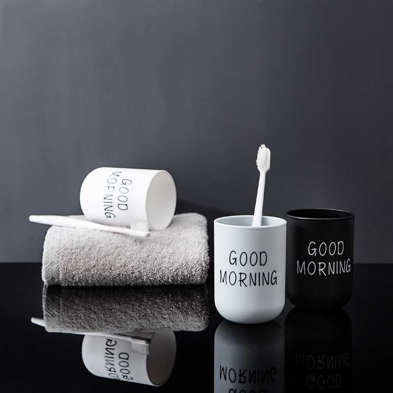 Creative Nordic-style Mouthwash Frosted Holder, Home-use Toothbrush Travel Wash Toothbrushing Cup, Direct From_voghion.com
