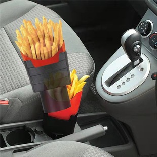 Factory wholesale cross-border automotive supplies car potato chips cup air outlet cup holder storage box mobile phone key storage box
