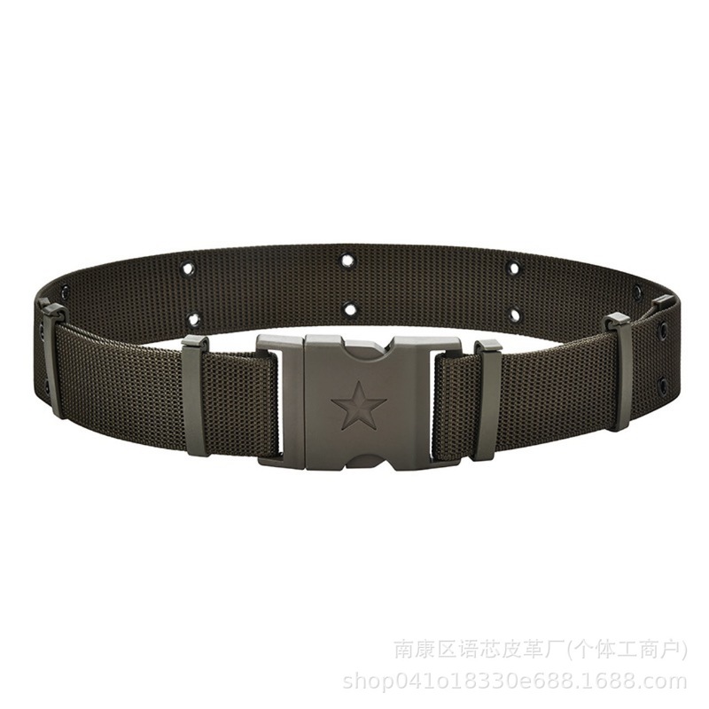 正品编织外腰带学生军训腰带编制外腰带作训腰带帆布战术腰带男女|undefined