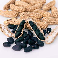 雲南産 セレン豊富な黒落花生 250g/500g 袋入り 殻付き黒落花生 生のまま 1個から発送可能