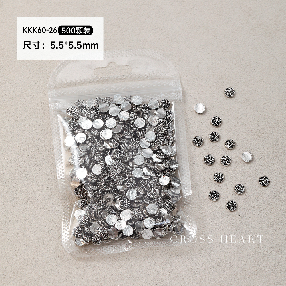 【kkk60-26】crow heart jewelry