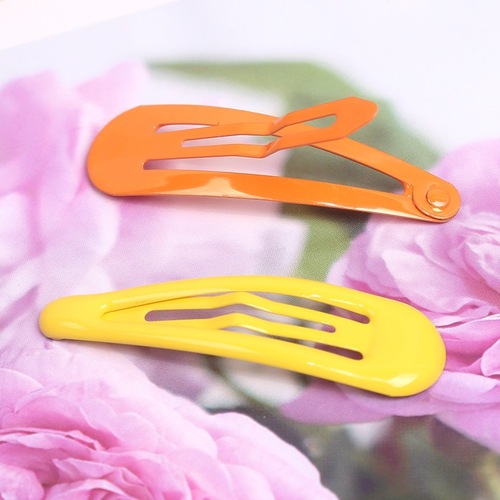 D139 Value set of 5 bangs side clips sweet candy color oil drop BB clip hairpin children's hairpin