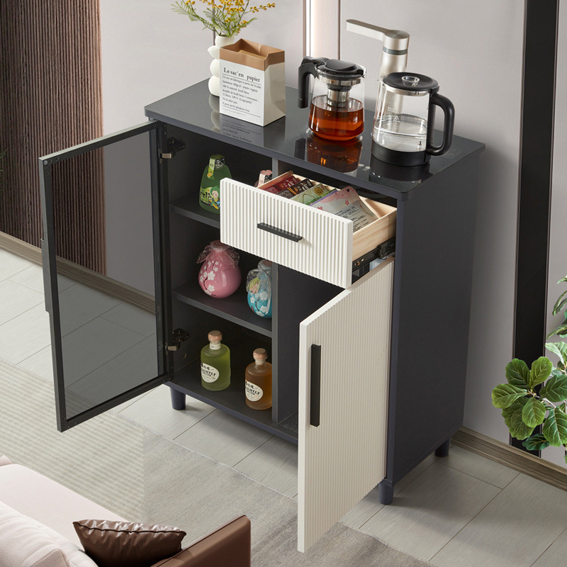 Nueva máquina de té de madera de lujo ligera moderna de alta gama viento doméstico sala de estar totalmente automática máquina de beber de agua inteligente 2025 nuevo