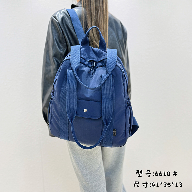 Schoolbag 여성 ins 한국어 버전 학생 배낭 모리 대용량 여행 캔버스 배낭 경량 캐주얼 여행 가방