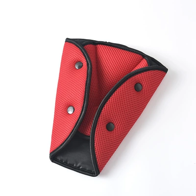 Seat belt shoulder pad, Cross-border hot-selling children's car - summer-red