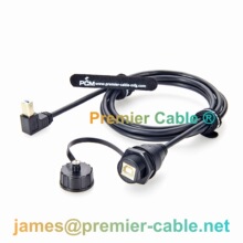 IP67��ˮUSB2.0 B��ֱ����尲�b�B�Ӿ� ���I�O��C��C�����m