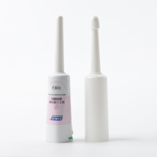 Manufacturer Supplies Gynecological Gel Long Mouth Hose Bottle Hemorrhoids Pe Hose Packaging Material Pet External Insecticide Plastic Hose