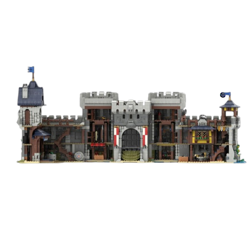 Educational Castle Building Block Model Diy Assembly Toy Kit_voghion.com
