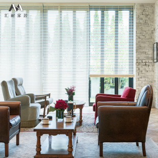 Huinai 2025 New Japanese Imported TOSO Simple and Comfortable Office Study Living Room Shading Wood Venetian Blinds