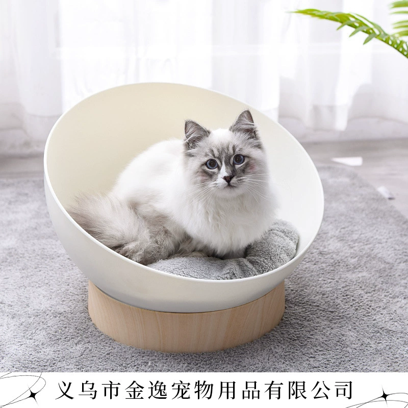 Новый креативный пластиковый деревянный полуоткрытый кошачий питомник маленький собачий полусферный маленький собачий питомник четыре сезона