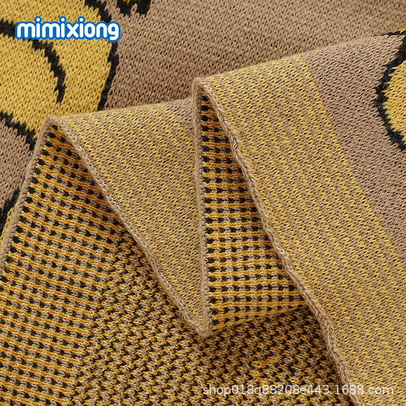 Caricatura pato jacquard mantas mantas mantas de aire acondicionado mantas de siesta Amazon mantas de punto mantas de venta caliente transfronteriza