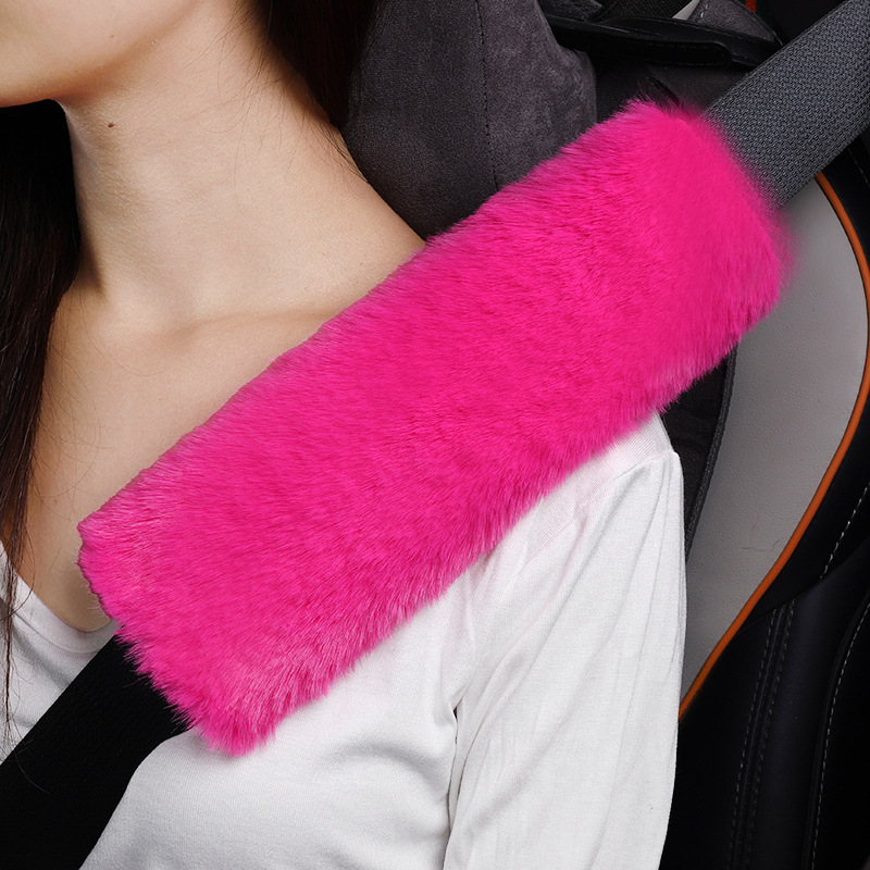 Qìchē – Seat belt shoulder pad Seatbelt Shoulder Pad - red