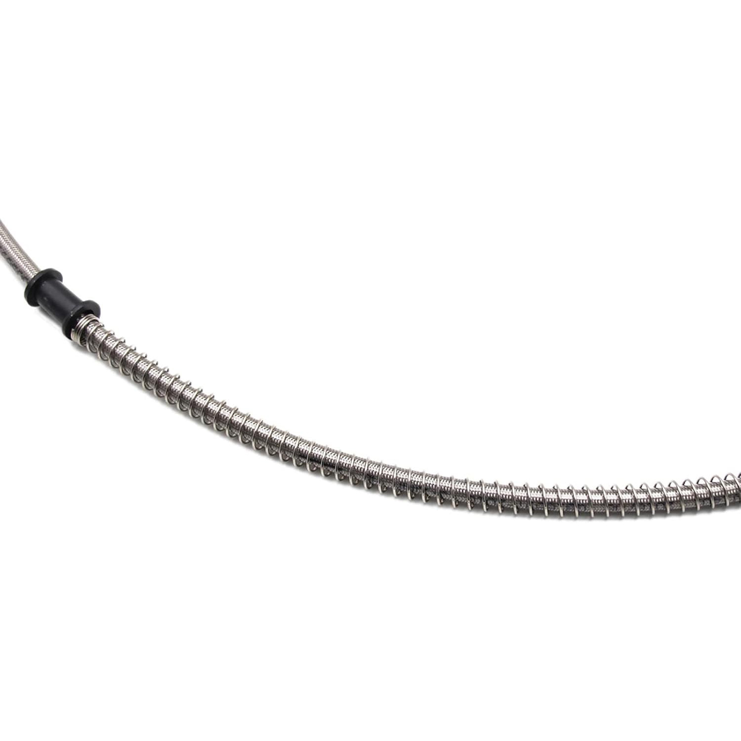 10-500CM steel wire braided brake hose with roller spring, for motorcycle and car modification brake systems